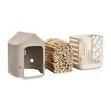 Hmyzí hotel Cosy insect hotel mushroom beige 18 cm