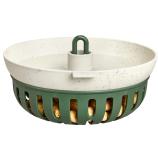 Zásobník na lojsemenné gule/pítko Essential feeder bowl leaf green 16 cm