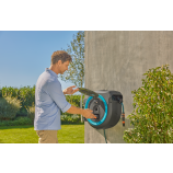 Gardena PowerRoll XL wandhouder voor slang van 35 m, turkoois - set 18640-20