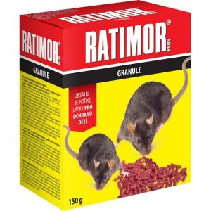 Ratimor plus-korrels met bromadiolon
