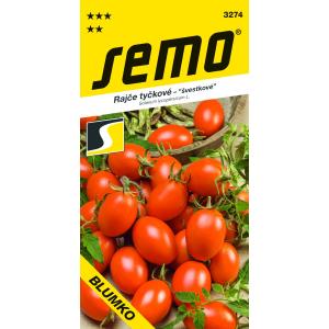 Semo Tomaat, stokplant, pruimvormig, Blumko 30s