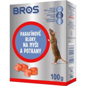 Bros paraffineblokken voor muizen en ratten