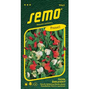 Semo Klimbonen, scharlakenrood-wit 9s